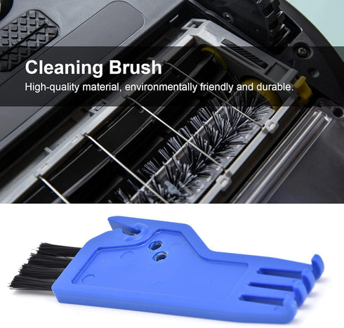 Brush, ABS Dust Brush Fit for Vacuum Cleaner Sweeping Robot Handheld Vacuum Cleaner Parts(Blue)...