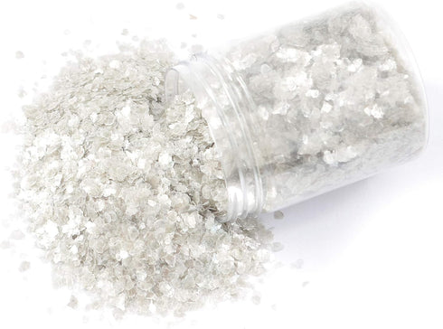 Shiny Stone Crushed Magical Natural Mica Flakes Flitter for Resin Painting Arts and Crafts,Nail Art,DIY Decoration Leaf Multi-Use 2-4mm(6-10 mesh)...