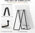 TR-LIFE 3 Pack 10 Inch Large Plate Stands for Display - Metal Plate Holder Display Stand + Picture Frame Holder Stand + Small Easels for Decorativ...