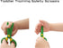 Plastic Safety Scissors, Toddlers Training Scissors, Pre-school Training Scissors and Offices Scissors Kids Paper-Cut (3pcs &Paper Cutting)...