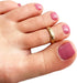 Toe Ring | Gold Coast 14K Gold Filled Adjustable Toe Ring | Attire for Your Toes | Gold Toe Rings for Women | Gold Foot Jewelry...