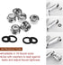 16 pcs Faucet Adapter Kit, CNYMANY Kitchen Aerator Adapter Set Male Female Sink Faucet Adapter Connecting Garden Hose Water Filter Standard Hose v...
