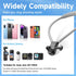 Magnetic Neck Selfie Tripod Holder Mount for Gopro, Hand Free POV Vlog Video Recording Camera Mount Holder for GoPro Max Hero 12 11 10 DJI Action ...