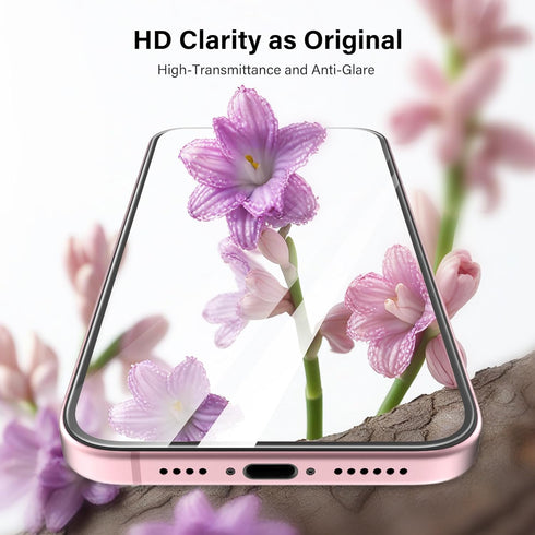 for iPhone 15 Plus Screen Protector, Anti Glare Eye Protection, HD High Transmittance, Easy to Install, 15 Plus 6.7" with 9H shatterproof & scratc...