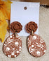 KEOKER Halloween Silk Screen for Polymer Clay, 6 PCS Fall Silk Screen Stencils for Polymer Clay on Clay & Other Jewelry Clay Earrings Decoration, ...