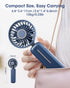 Portable Handheld Fan,Small USB Fans 3-IN-1 Hand/Desk/Neck, Foldable Hand Fan for Personal Cooling, Rechargeable Battery Operated, Mini Size Easy ...