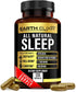 4-in-1 Sleep Aid (120 Caps) w/Apigenin 50mg, Magnesium Glycinate 200mg, L Theanine 250mg & Valerian Root for Sleep Aid 250mg | Apigenin Supplement...