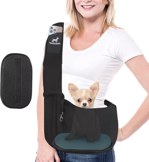 Dog Carriers for Small Dogs Breathable Travel Safe Sling Bag Carrier for Dogs Cats...