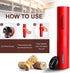 COKUNST Electric Wine Opener, Reusable Cordless Wine Bottle Corkscrew with Foil Cutter, Battery Operated Wine Openers for Wedding Kitchen Party Ho...