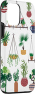 iPhone 12 mini Indoor and Outdoor Plant Illustrations | Boho Nature Art Case...