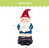 Noa Store Funny Garden Gnomes on Toilet - Funky Yard Art - Gnomes Outdoor Decorations - Naughty Garden Gnome Reading while Doing his Business Lawn...