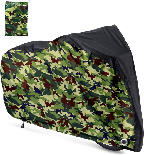 Roctee Bicycle Cover Waterproof Wind Rain Snow Proof Outdoor Mountain Bike Road Travel Bike Cycle Covers with Storage Bag, 78.7''(L) * 27.6''(W) *...
