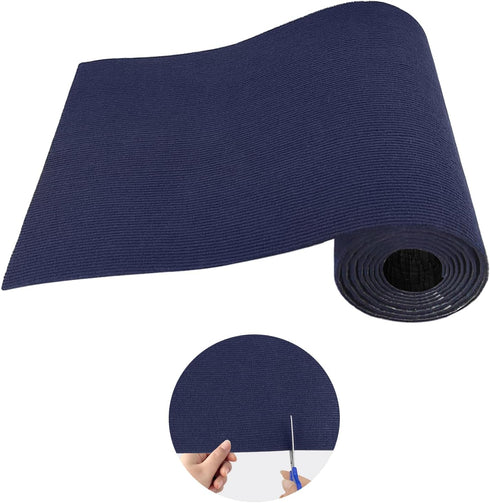 Trimmable Cat Scratching Post Carpet Covered 78.7”x15.8” Self-Adhesive Cat Tree Shelves Replacement Parts Mat Cat Scratcher for Cat Tree Shelves S...