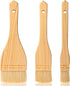 3Pcs Hake Brush Hake Paint Brush Flat Paint Brush, Artist Painting Brushes Set Sheep Hair Bristle Art Brushes for Wash,Ceramic Oil,(9 x 1 Inches, ...