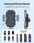 andobil Phone Holders for Your Car - Air Vent Phone Mount, Ultra-Stable Metal Clip with Anti-Shake & 360° Rotation, Universal Car Mount Fit iPhone...