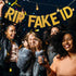 Pre-Strung Funny 21st Birthday Decorations for Him Her Gold Glitter Pre-Strung 21st Birthday Banner for Him Rip Fake ID Backdrop 21 Birthday Party...