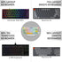Geekria Keyboard Stands, Mechanical Keyboard Display Stand Acrylic Keyboard Stand Transparent Acrylic Keyboard Stand Gaming Keyboard Display Holde...