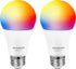SYLVANIA Bluetooth Mesh LED Smart Light Bulb, One Touch Set Up, A19 60W Equivalent, E26, RGBW Full Color & Adjustable White, Works with Alexa Only...