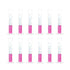 uxcell Plastic Graduated Cylinder, 25ml Measuring Cylinder, Science Test Tube Beakers, 2-Sided Metric Marking, Clear Hex Base for Lab Home 12Pcs...