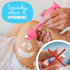 Bumco Baby Bum Brush + Mini Diaper Cream Spatula with Case - BPA-Free Butt Spatula Baby, Soft Diaper Spatula, Baby Diaper Cream Applicator, Mom-In...