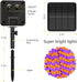 Solar Halloween Lights,39FT 100LED Orange & Purple Halloween Lights,Halloween Solar Lights Outdoor with 8 Modes Waterproof Halloween Lights for Be...