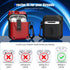 Airpods 2nd and 1st Generation Protective Cases Automatic Pop-up with Safety Lock Clip, Full Body Shockproof Hard Case with Keychain (Free Cleanin...