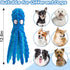Alphatool Squeaky Dog Toy, Octopus Toys for Aggressive Chewers, Tough No Stuffing Plush Large Dogs, Crinkle Interactive Puppy Small Medium Dogs...
