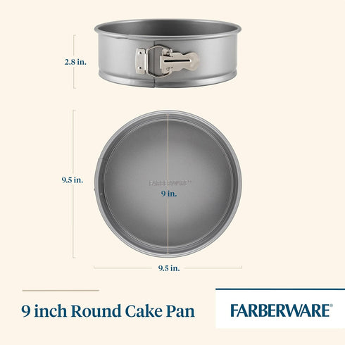 9.5" Non-stick Spring Form Pan...