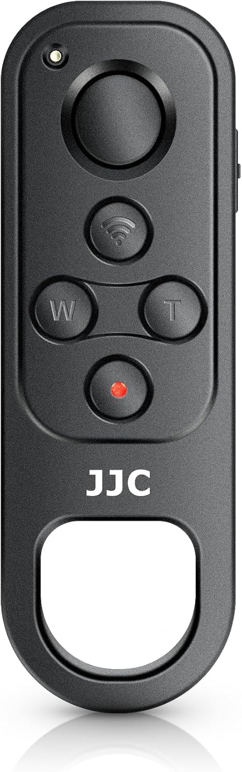 JJC Bluetooth Wireless Remote Control for Fujifilm Fuji X100VI X-T5 X-T4 X-T3 X-T50 X-T30 II X-T30 X-S20 X-S10 X-H2S X-H2 Camera, Camera Zoom Remo...