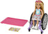 Barbie Chelsea Doll & Wheelchair with Moving Wheels, Ramp, Sticker Sheet & Accessories, Small Doll with Blonde Hair...