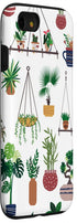 iPhone SE (2020) / 7 / 8 Indoor and Outdoor Plant Illustrations | Boho Nature Art Case...
