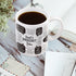 YHRJWN Gifts for Dad, Emergency Dad Jokes Coffee Mug, Father's Day Gift from Daughter Son Kids, Funny Gag Gifts, Novelty Gift Idea on Birthday Chr...