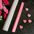 Heart Shape Tube Column Silicone Soap/Candle Mold Embed Soap Making Supplies Tool Dia. 1inch...