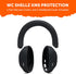 WC ShellZ XM5 - Protective Headphone Exterior Shell & Headband Covers for Sony WH1000XM5 Made by Wicked Cushions | Made with Premium Silicone | (F...