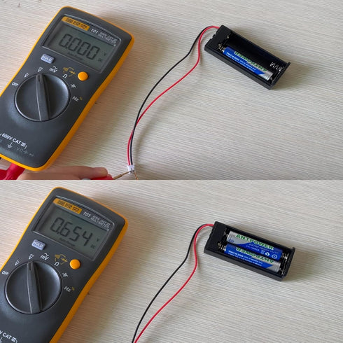 Battery Holder - 5 PCS 3V AAA Battery Case Cover Storage Box with ON/Off Switch and Wire Leads PH2.0 JST Connector Male for BBC Micro:bit Arduino...