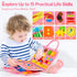 Montessori Busy Board Toys for 1 Year Old Girl Gifts, Educational Preschool Learning Sensory Travel Toys for Toddlers 1-3 Year Old, First One Year...