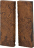 IECAP LLC Bookmatched Ironwood (Burl Ball Pattern) Knife Handle Scales – Knife Handle Materials – Natural Wood Knife Scales for DIY Crafts – Size ...