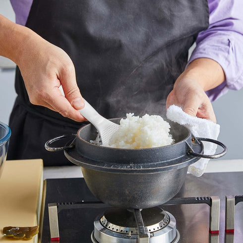 2 Pcs Rice Paddle Non-stick Standing Rice Serving Spoon Rice Potato Food Server Spatula Non Stick Stand-up Rice Scooper Kitchen Tools Cute Cooking...