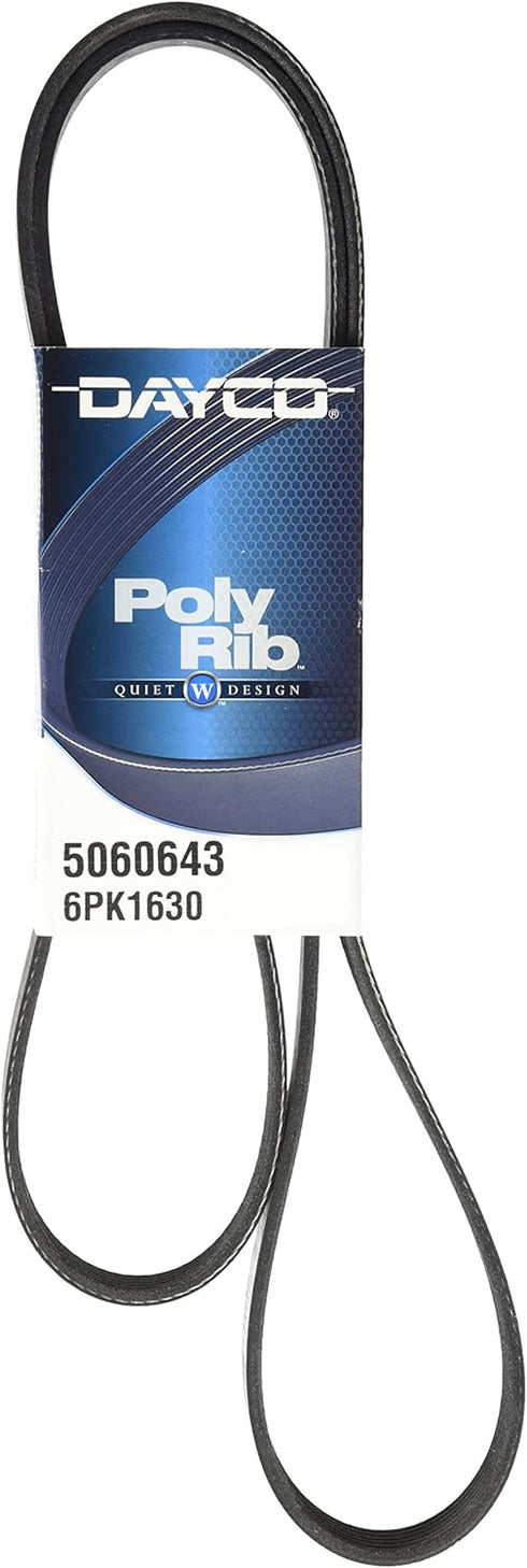 Dayco 5060643 Serpentine Belt , Black...