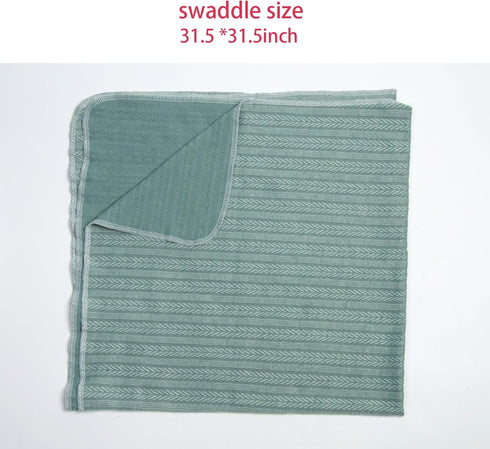 Reborn Baby Dolls Clothes Swaddle Blanket Set High Flexibility Blanket Fit 17-22 Inches Reborn Dolls Girl Fake Baby Clothes Accessories 4 Pieces o...