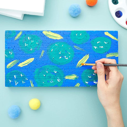 Juvale 6-Pack Craft Foam Blocks - 12 x 6 x 1 in White - Versatile DIY & Floral Crafts - Flat Foam for Flowers...