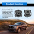 2Pcs HVAC Blend Door Gear Kit Compatible with 2011 2012 2013 2014 2015 2016 JEEP GRAND CHEROKEE HVAC Heater Blend Door Actuator 68214880AA...