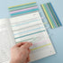 960 Pcs Transparent Highlighter Tape Removable Sticky Tabs Highlighter Strips for Note Taking Page Marker Book book Tabs Annotation Notes Aestheti...