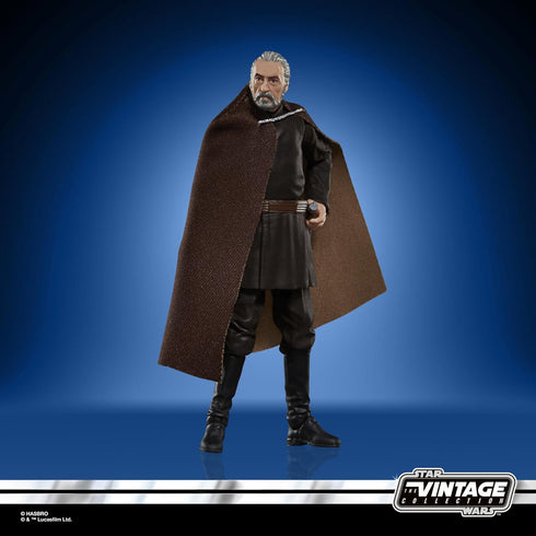 STAR WARS The Vintage Collection Count Dooku, Attack of The Clones 3.75 Inch Collectible Action Figure...