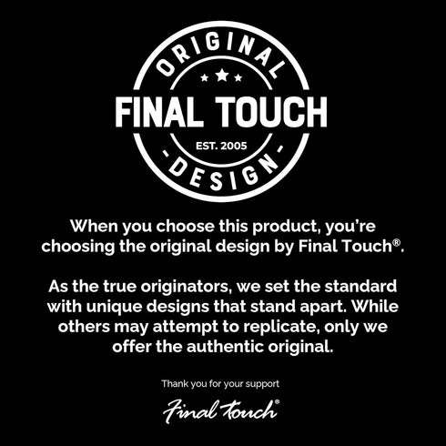 Final Touch On The Rock Glass with Ice Ball Mold - Elevate Your Whiskey, Scotch & Bourbon Experience | Enhanced Aromas, Long-lasting Ice, Generous...