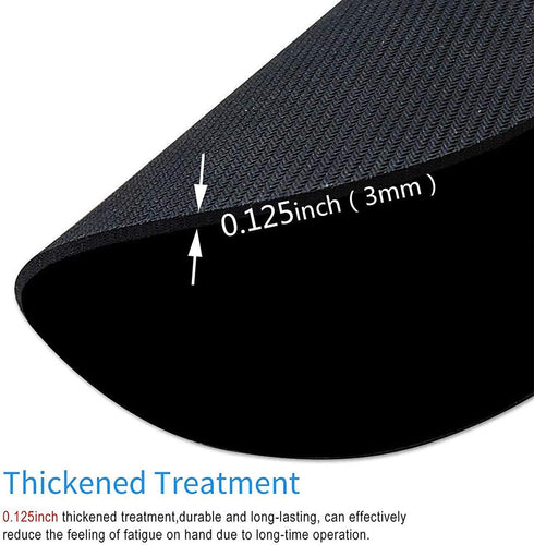 Round Mouse Pad,Beautiful Mouse Mat, Cute Landscape Under The Moonlight Mouse Pad with Design, Non-Slip Rubber Base Mousepad, Waterproof Office Mo...