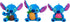 Disney Stitch Small Plush Stitch and Coconut, Stuffed Animal, Blue, Alien...