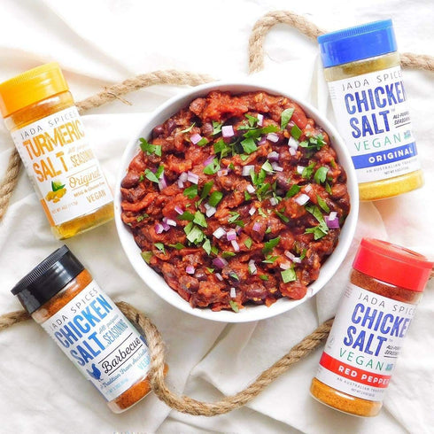 JADA Spices Chicken Salt Spice and Seasoning - Original, Turmeric Salt - Vegan, Keto & Paleo Friendly - Perfect for Cooking, BBQ, Grilling, Rubs, ...