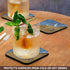 3dRose Print of Beach Shore with Enjoy and Flip Flops - Soft Coasters, Set of 8 (CST_214442_2)...