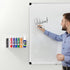 HBlife Acrylic Dry Erase Marker Holder Wall Mount, 10 Slots Whiteboard Marker Holder for Office, School and Home, Marker, Eraser and Whiteboard Cl...